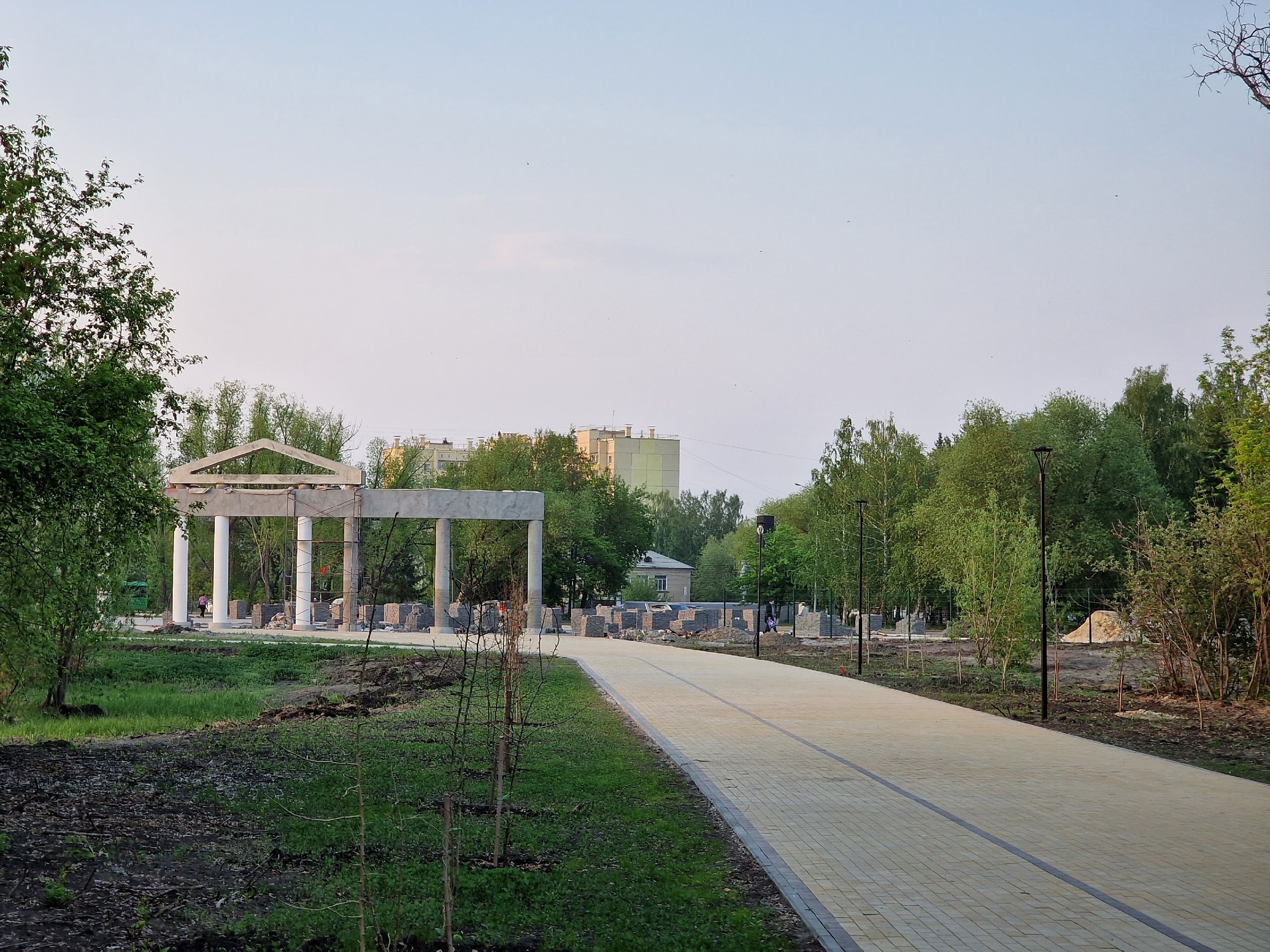 Озвучены сроки завершения благоустройства парка Победы. | 26.06.2023 |  Копейск - БезФормата